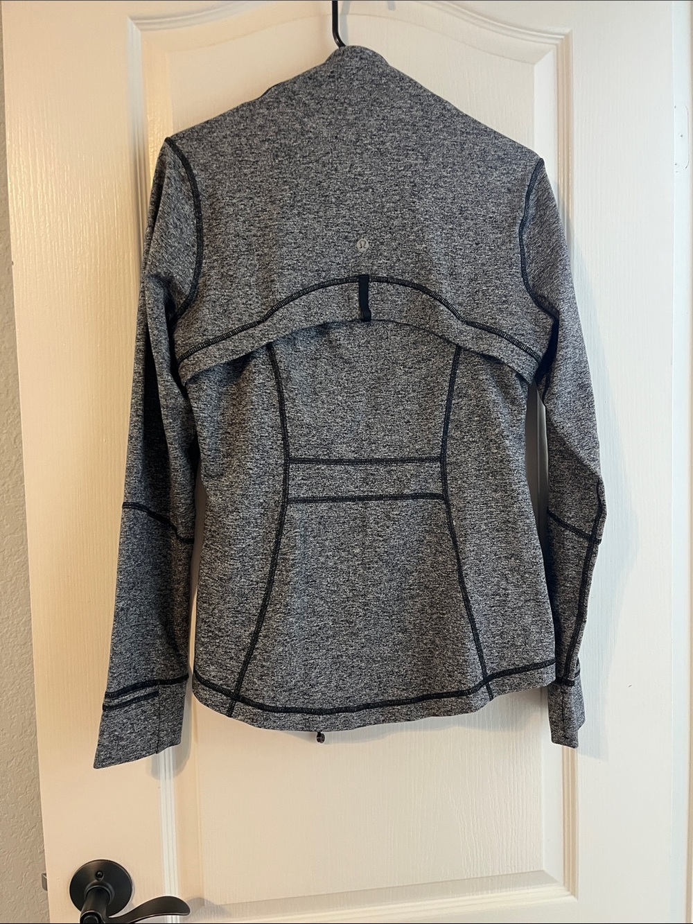 lululemon athletica Gray Marled Utility Jacket